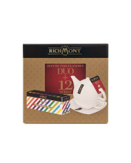 Zestaw Porcelanowy Richmont Duo + Mix Herbat Richmont