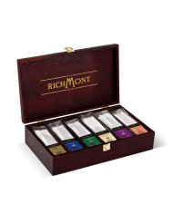 Zestaw Herbat w Drewnianej Skrzynce Richmont Mix Smaków