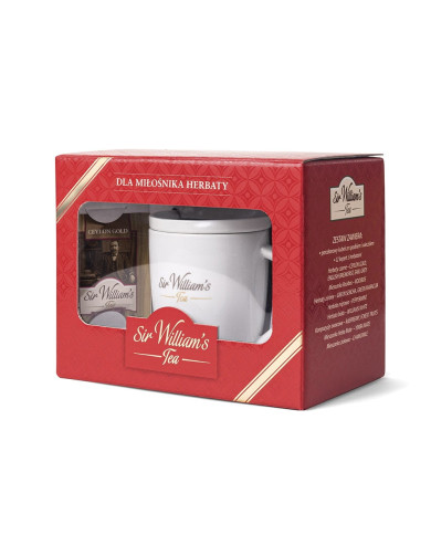 Zestaw Porcelanowy Sir William's Tea & 12 Herbat