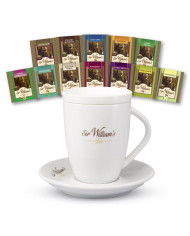 Zestaw Porcelanowy Sir William's Tea & 12 Herbat