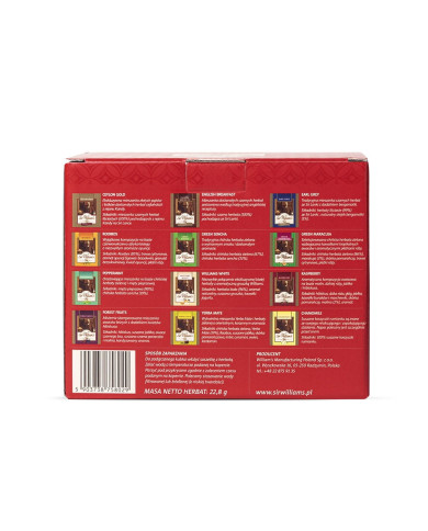 Zestaw Porcelanowy Sir William's Tea & 12 Herbat