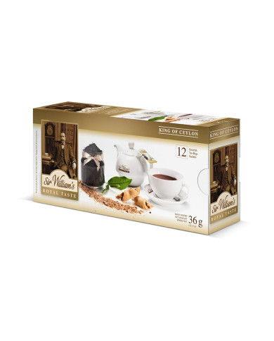 Czarna Herbata Sir William's Royal King of Ceylon 12 Saszetek