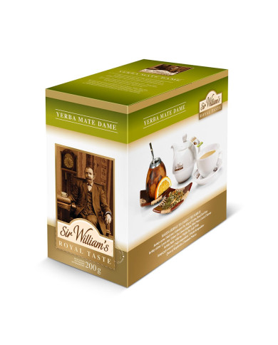 HERBATA ZIELONA SIR WILLIAMS YERBA MATE DAME 50 SASZETEK HERBATA ZIELONA SIR WILLIAMS YERBA MATE DAME 50 SASZETEK