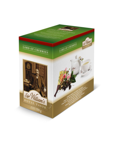 Zielona Herbata Sir William's Royal Lord Of Cherries 50 Saszetek Zielona Herbata Sir William's Royal Lord Of Cherries 50 Saszetek