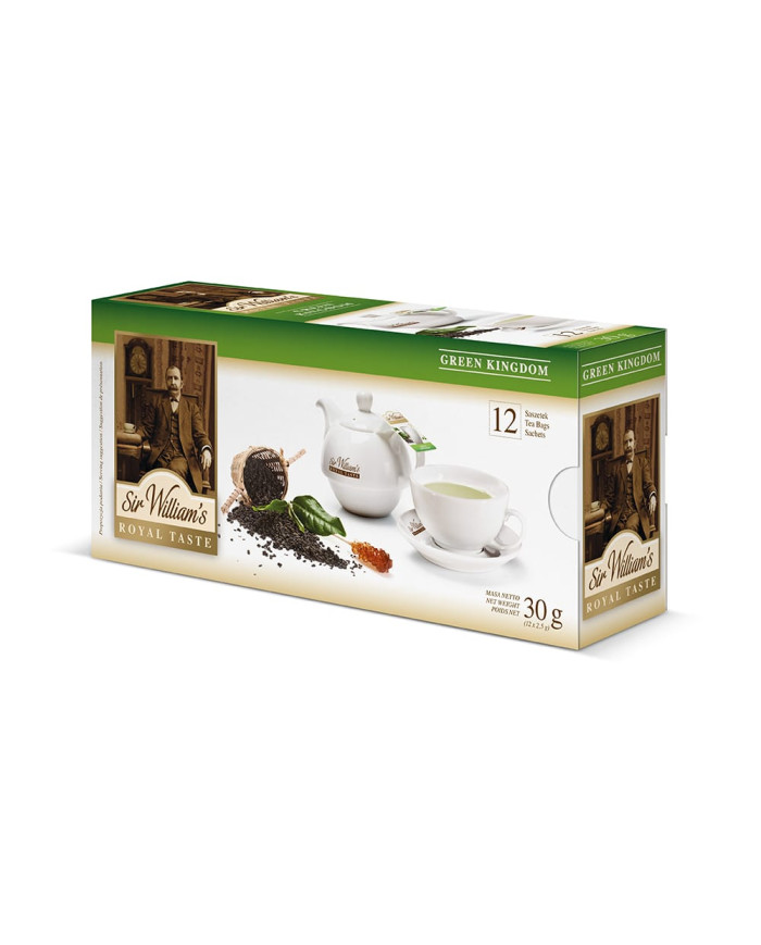 Zielona Herbata Sir William's Royal Green Kingdom 12 Saszetek