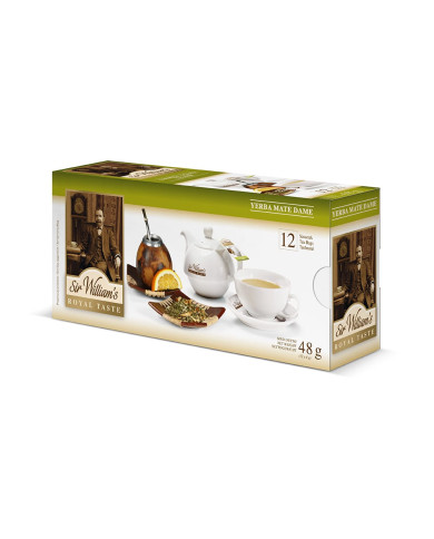 Ziołowa Herbata Sir William's Royal Yerba Mate Dame 12 Saszetek Ziołowa Herbata Sir William's Royal Yerba Mate Dame 12 Saszetek