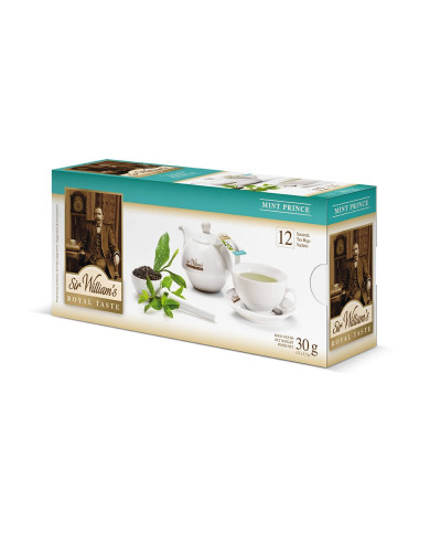 Zielona Herbata Sir William's Royal Mint Prince 12 Saszetek Zielona Herbata Sir William's Royal Mint Prince 12 Saszetek