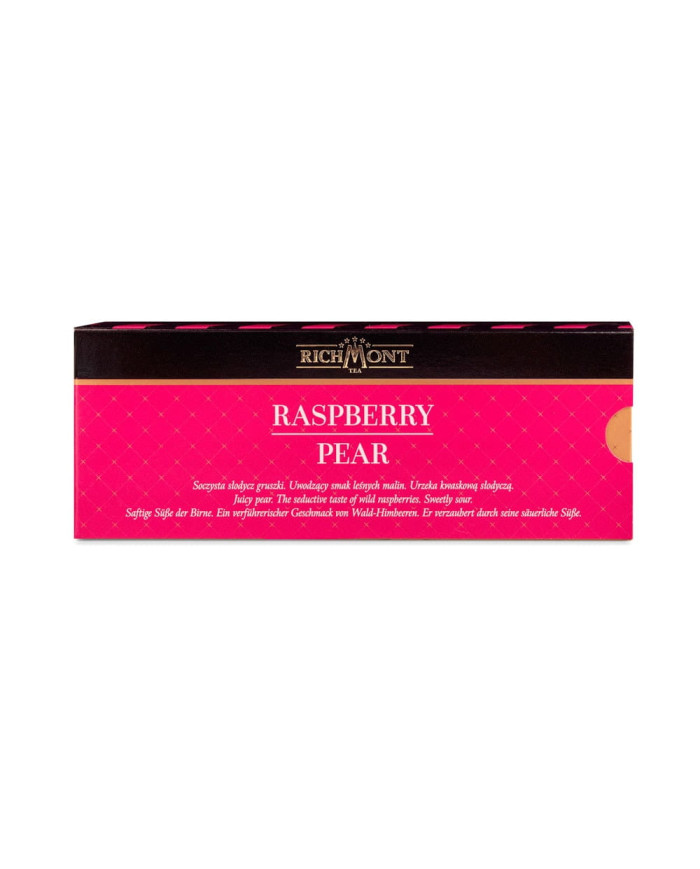 Owocowa Herbata Richmont Raspberry Pear 12 Saszetek