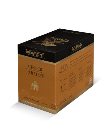 Ziołowa Herbata Richmont Ginger Paradise 50 saszetek Ziołowa Herbata Richmont Ginger Paradise 50 saszetek