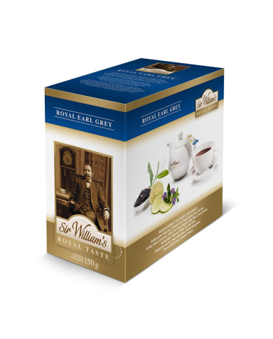 Czarna Herbata Sir William's Royal Earl Grey 50 Saszetek