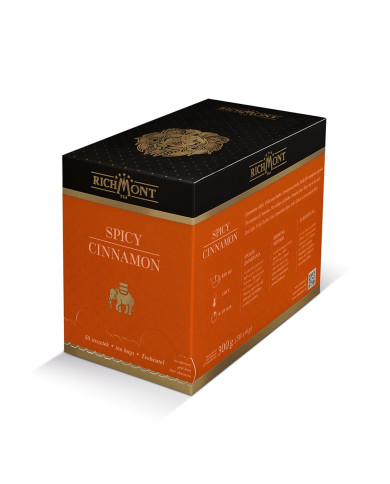 Owocowa Herbata Richmont Spicy Cinnamon 50 Saszetek Owocowa Herbata Richmont Spicy Cinnamon 50 Saszetek