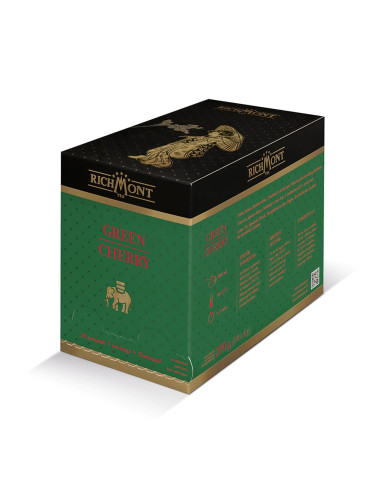 Zielona Herbata Richmont Green Cherry 50 Saszetek Zielona Herbata Richmont Green Cherry 50 Saszetek