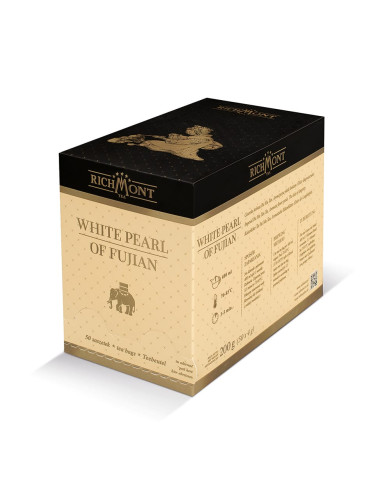 Biała Herbata Richmont White Pearl of Fujian 50 Saszetek Biała Herbata Richmont White Pearl of Fujian 50 Saszetek