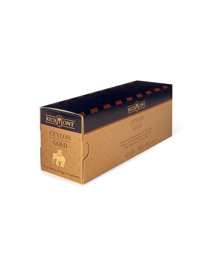 Czarna Herbata Richmont Ceylon Gold 12 saszetek