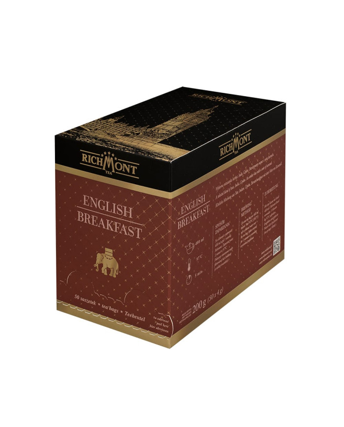 Czarna Herbata Richmont English Breakfast 50 Saszetek
