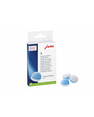 JURA 3 FAZOWE TABLETKI CZYSZCZĄCE 6szt JURA 3 FAZOWE TABLETKI CZYSZCZĄCE 6szt
