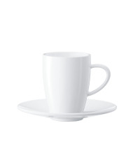 Zestaw porcelanowych filiżanek i spodków do kawy JURA