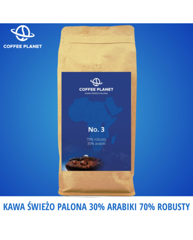 KAWA ŚWIEŻO PALONA NO.3 1KG KAWA ŚWIEŻO PALONA NO.3 1KG