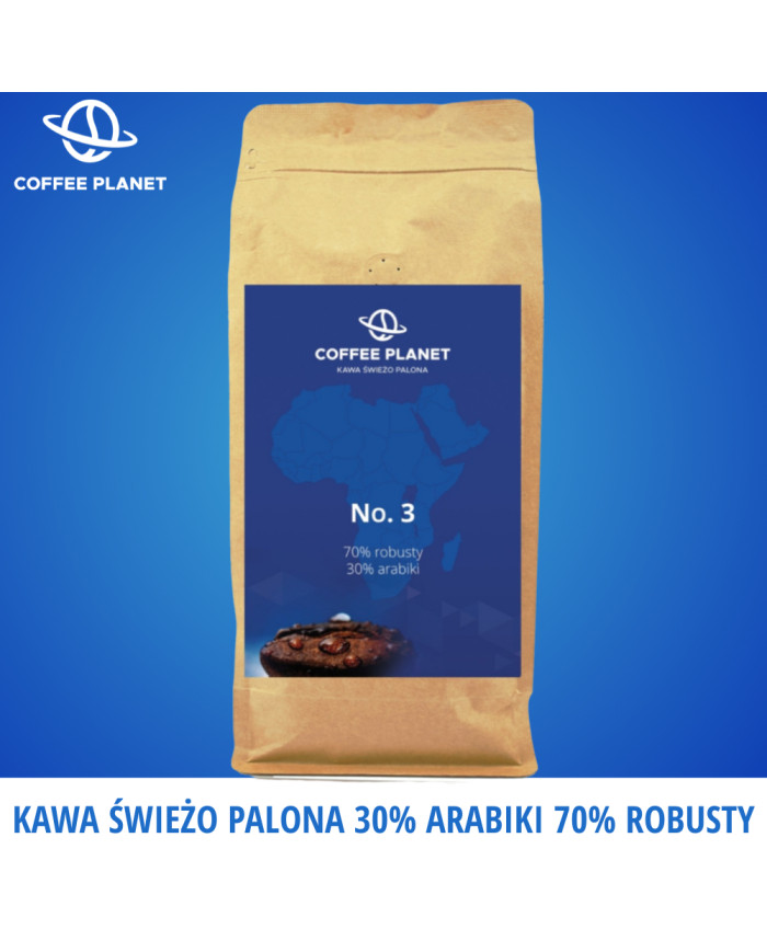 KAWA ŚWIEŻO PALONA NO.3 1KG