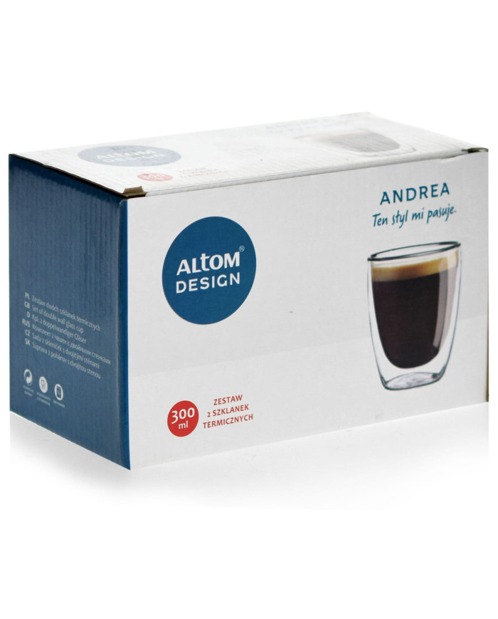 Zestaw szklanek termicznych Altom 300ml