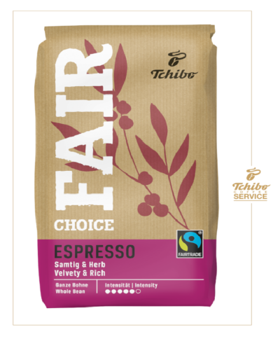 KAWA ZIARNISTA TCHIBO FAIR CHOICE ESPRESSO 1000g KAWA ZIARNISTA TCHIBO FAIR CHOICE ESPRESSO 1000g