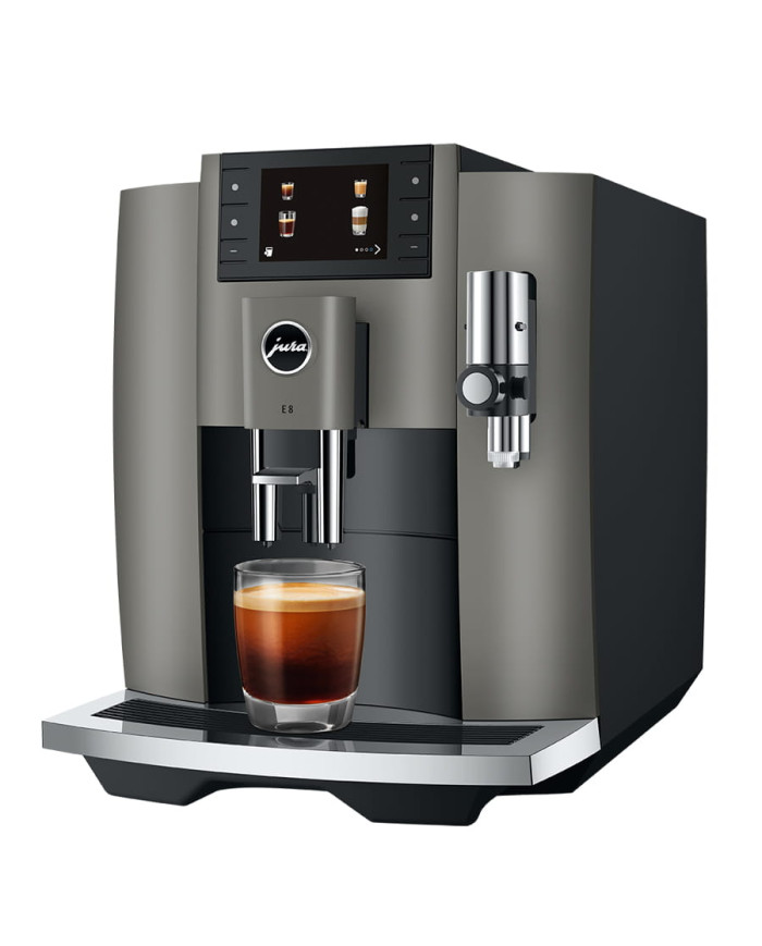 EKSPRES AUTOMATYCZNY JURA E8 DARK INOX EC