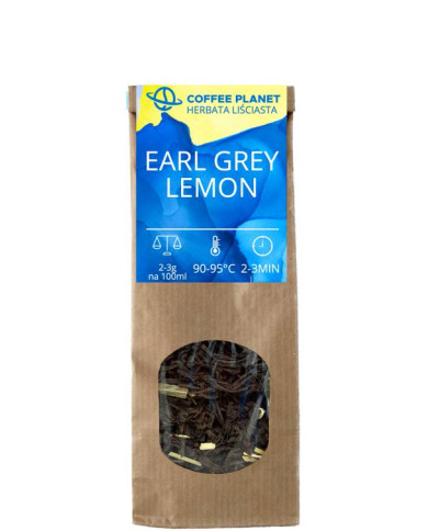 HERBATA LIŚCIASTA EARL GREY LEMON 50g HERBATA LIŚCIASTA EARL GREY LEMON 50g