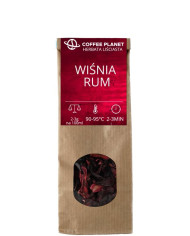 Herbata owocowa Wiśnia Rum 50g