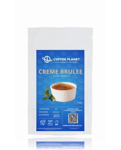 KAWA SMAKOWA ZIARNISTA 100g CREME BRULEE KAWA SMAKOWA ZIARNISTA 100g CREME BRULEE