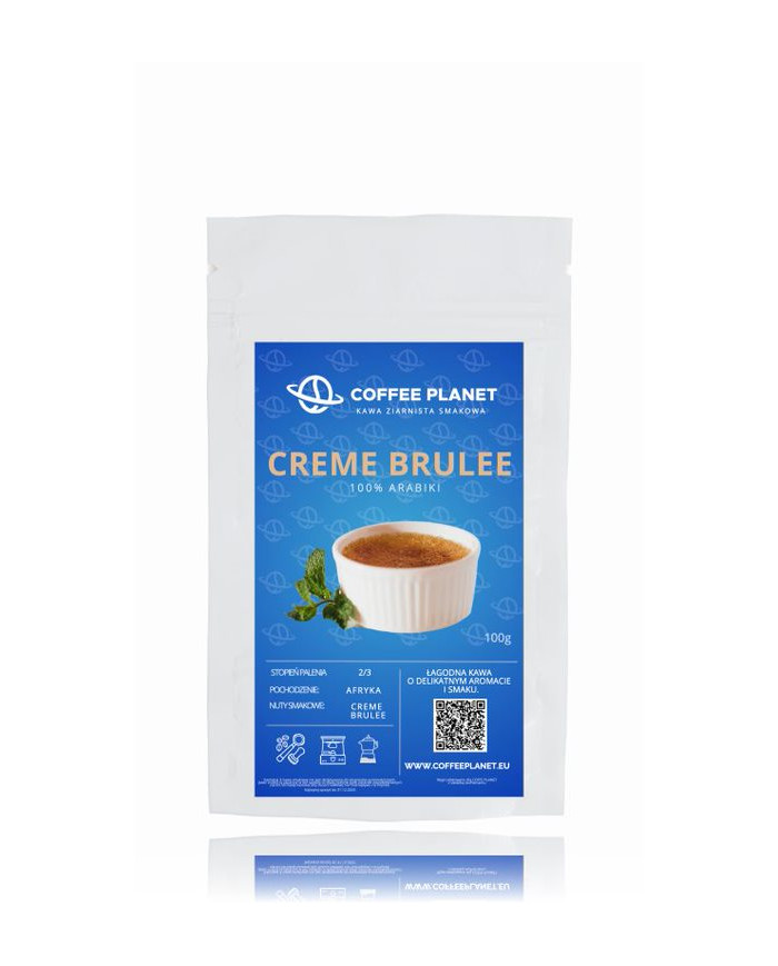 KAWA SMAKOWA ZIARNISTA 100g CREME BRULEE