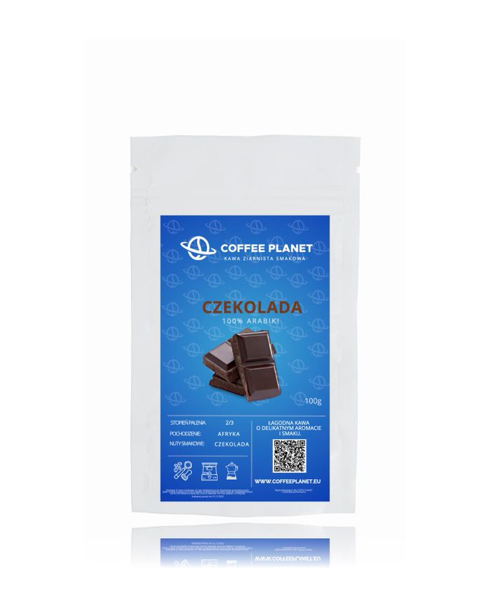 KAWA SMAKOWA ZIARNISTA 100g CZEKOLADA