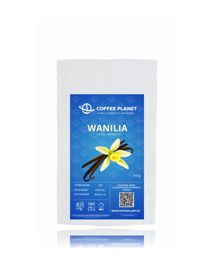 KAWA SMAKOWA ZIARNISTA 100g WANILIA