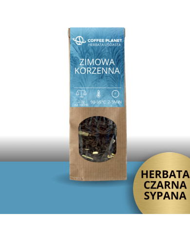 HERBATA LIŚCIASTA ZIMOWA KORZENNNA 50g HERBATA LIŚCIASTA ZIMOWA KORZENNNA 50g