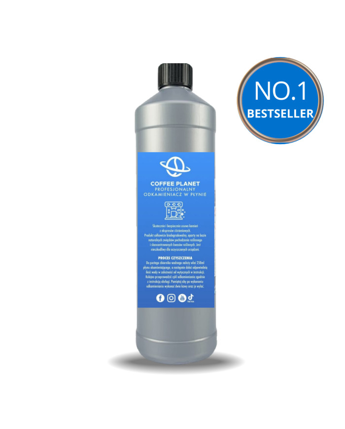 Zestaw profesjonalnych środków do czyszczenia ekspresu COFFEE PLANET