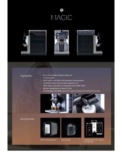 SAECO MAGIC M2 profesjonalny automatyczny ekspres do kawy SAECO MAGIC M2 profesjonalny automatyczny ekspres do kawy