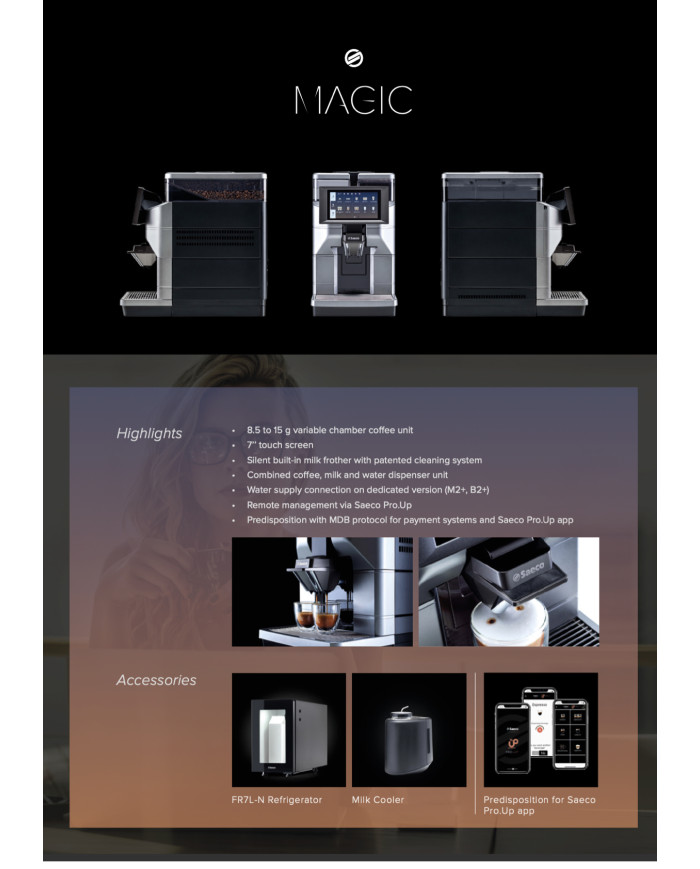 SAECO MAGIC M2 profesjonalny automatyczny ekspres do kawy
