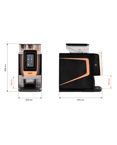 EKSPRES AUTOMATYCZNY GAGGIA LA BRILLANTE EKSPRES AUTOMATYCZNY GAGGIA LA BRILLANTE