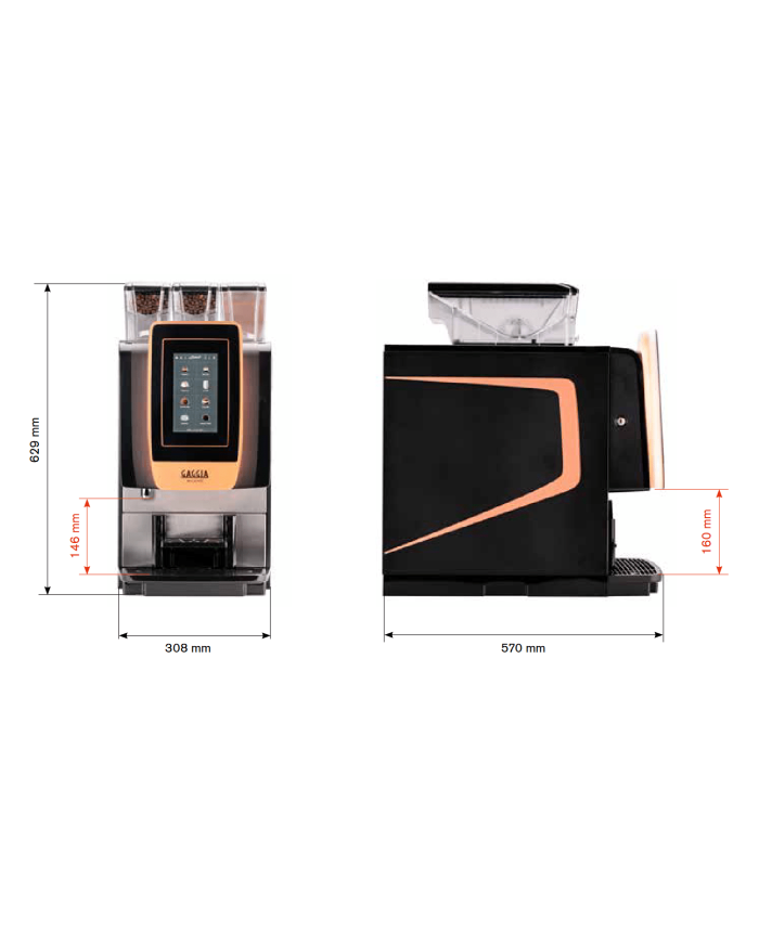 EKSPRES AUTOMATYCZNY GAGGIA LA BRILLANTE