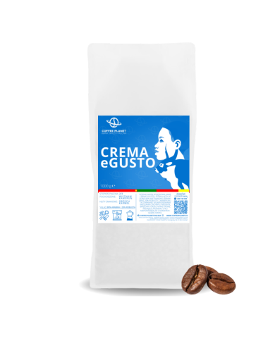 KAWA ŚWIEŻO PALONA CREMA eGUSTO 1KG KAWA ŚWIEŻO PALONA CREMA eGUSTO 1KG