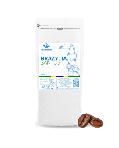 KAWA ŚWIEŻO PALONA BRAZYLIA  1KG KAWA ŚWIEŻO PALONA BRAZYLIA  1KG