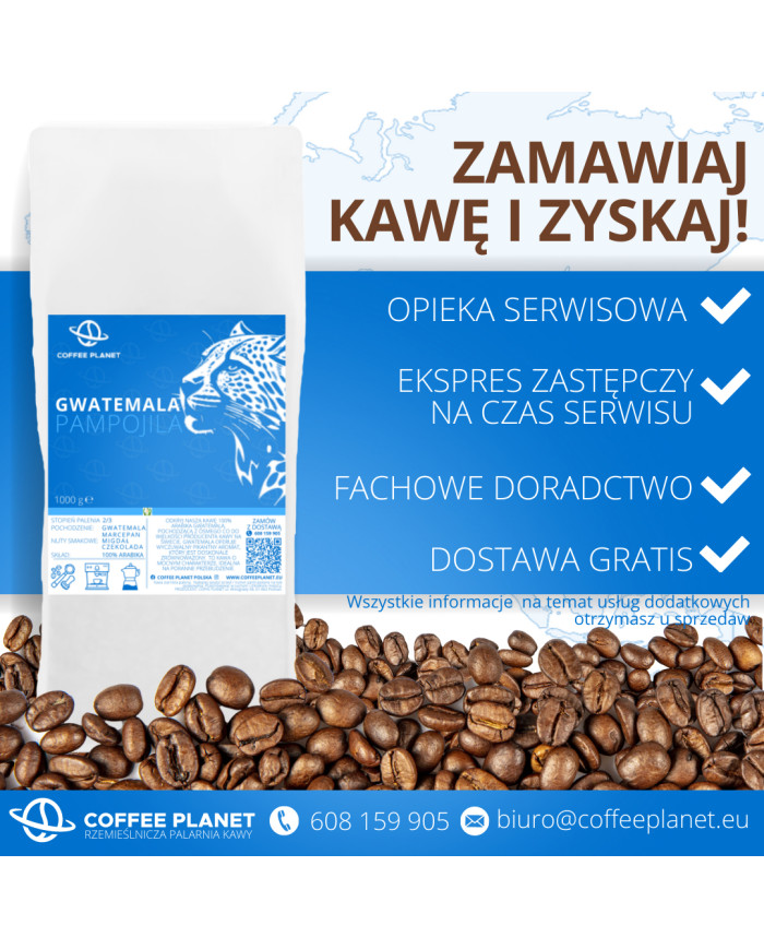 KAWA ŚWIEŻO PALONA ETIOPIA YIRGACHEFFE 1kg