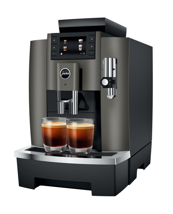 EKSPRES AUTOMATYCZNY JURA W8 DARK INOX