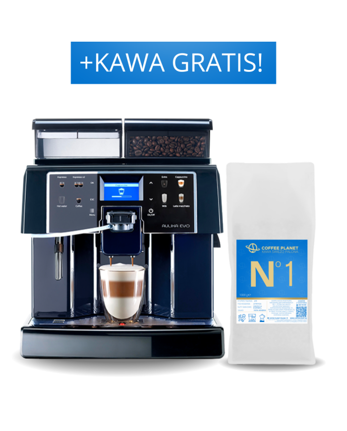 EKSPRES DO KAWY SAECO AULIKA FOCUS EVO + GRATISY !