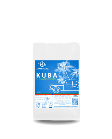 KAWA ŚWIEŻO PALONA KUBA 250g KAWA ŚWIEŻO PALONA KUBA 250g
