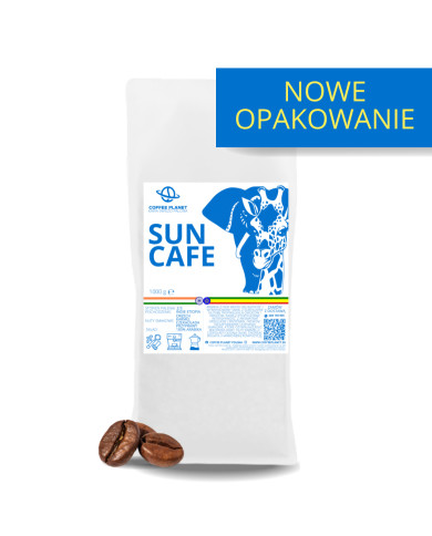 Kawa ziarnista świeżo palona SUN CAFE 1kg Kawa ziarnista świeżo palona SUN CAFE 1kg