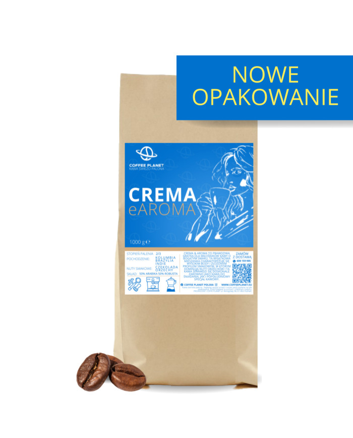 KAWA ZIARNISTA CREMA E AROMA 1000g