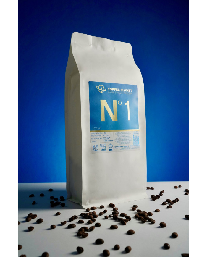 KAWA ŚWIEŻO PALONA NO 1 100% arabika 1kg