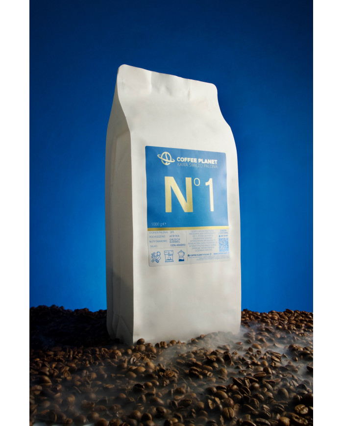 KAWA ŚWIEŻO PALONA NO 1 100% arabika 1kg