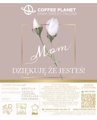 KAWA ŚWIEŻO PALONA 1KG NA DZIEŃ MAMY 100% ARABIKI