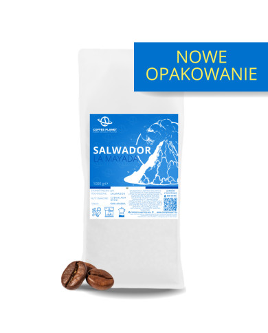 KAWA  ŚWIEŻO PALONA ZIARNISTA SALWADOR 1KG KAWA  ŚWIEŻO PALONA ZIARNISTA SALWADOR 1KG